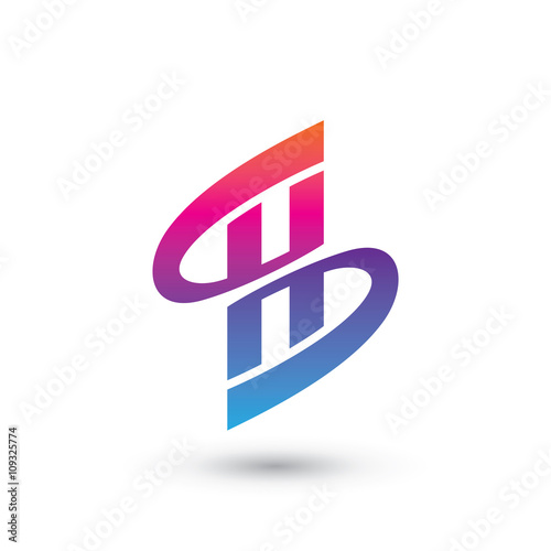 H S Logo Stock Vector Adobe Stock