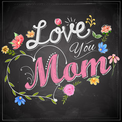 Wall Mural - Happy Mothers Day