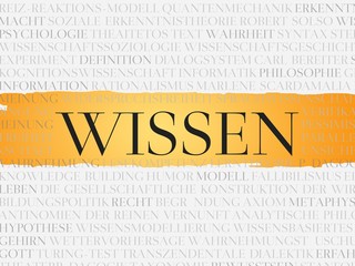 Wall Mural - Wissen