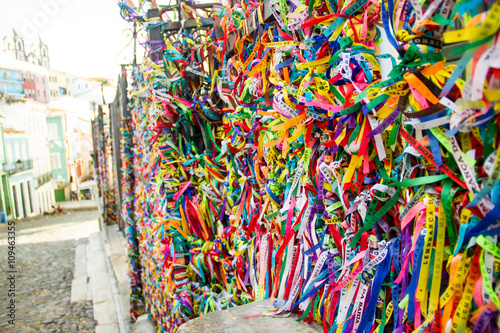 Fotografie, Obraz Fitas do Bonfim Brazilian wish ribbons/bracelets
