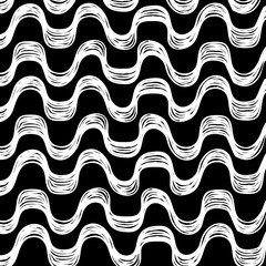 Ipanema beach pattern set. Vector illustration. Brazil, Rio style pattern.