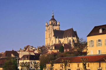 Wall Mural - Dole Kirche - Dole church in France