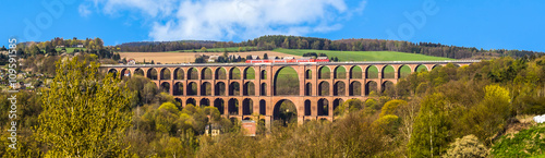 Fotografía Panorama Göltzschtalbrücke im Vogtland