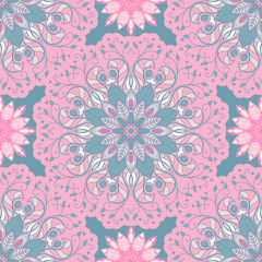 Wall Mural - Seamless pattern ornament