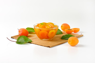 Poster - Bowl of apricot compote