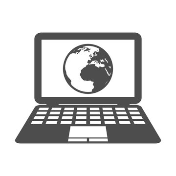 business computer  technology vector  icon