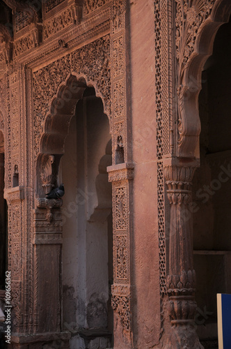 Mehrangarh Fort, located in Jodhpur, Rajasthan is one of the largest forts in India Poster