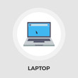 © A Oleksii - Laptop vector flat icon