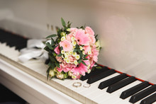 Wedding Rings On The Piano