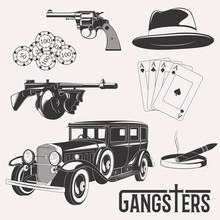 Vintage Gangster Set