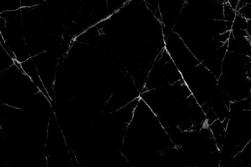 Wall Mural - black marble texture background, abstract texture for tile and pattern design