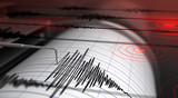 Fototapeta  - Seismograph and earthquake