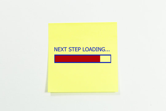 next step Loading icon