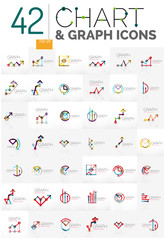 Collection of chart logos