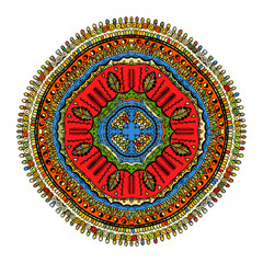 Wall Mural - Ornament color mandala