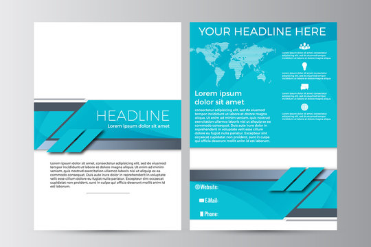 Abstract flyer design background. Brochure template. Can be used for magazine cover, business mockup, education, presentation, report. a4 size with editable elements
