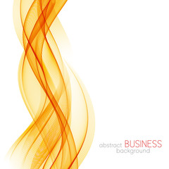 Poster - Abstract color wave design element
