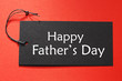 © Tierney - Happy Fathers Day text on a black tag