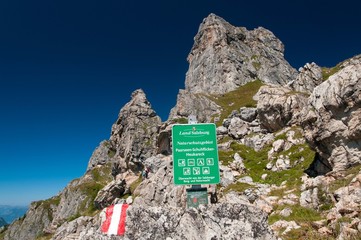 Bergwanderung im Naturschutzgebiet zum Schuhflicker 