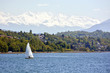 Championnat de France de la voile sur le Lac du Bourget à Aix les Bains en Savoie