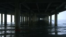 View From Under A Dark Pier