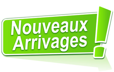 Canvas Print - nouveaux arrivages sur étiquette verte