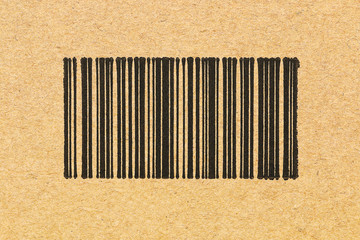 Aufkleber - Paper texture with barcode