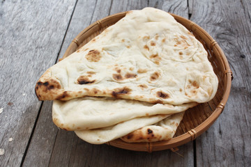 Wall Mural - Indian naan bread