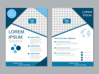 Modern professional booklet vector design