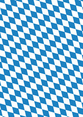 Wall Mural - Bayern Rauten blau Hintergrund Oktoberfest