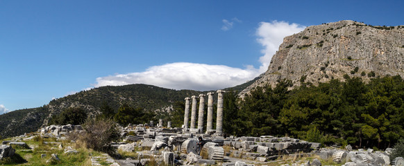 Wall Mural - Priene Ruins View