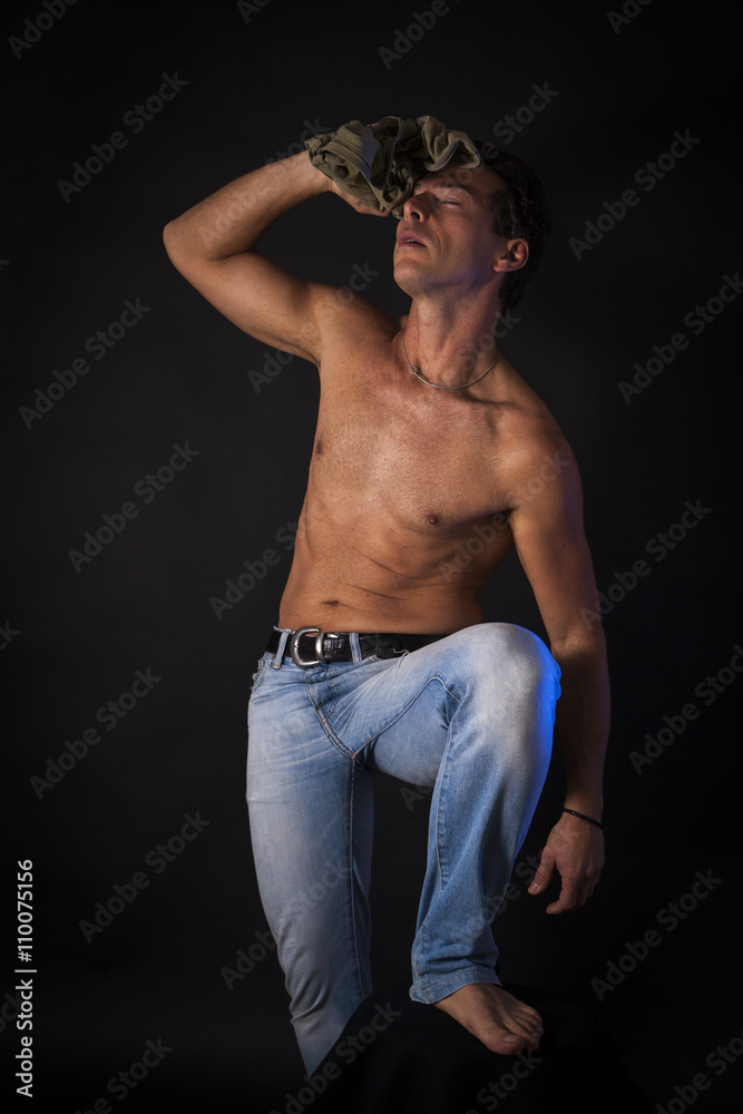 Sweaty jeans hotsell