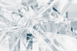 Leinwandbild Motiv abstract background of crystal refractions