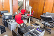 © skarie - Broken office chairs and electronic waste in the store room