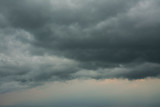 Fototapeta  - dark clouds before a thunder-storm