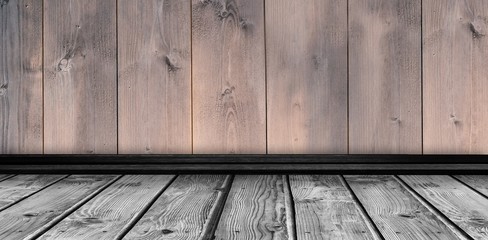 Poster - Composite image of image of a wall