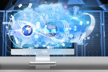 Poster - composite image of computer screen
