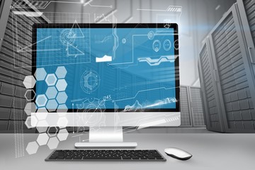 Poster - composite image of computer screen