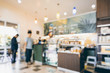 © Suttisak - Blurred background made with Vintage Tones,Coffee shop blur back