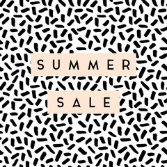 Poster - summer sale design