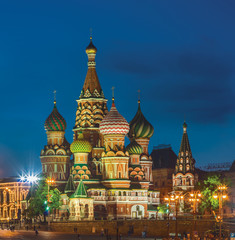 Saint Basil's Cathedral. Moscow, Russia