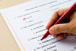© lamaip - english grammar exercise on table