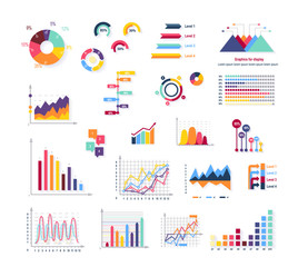 Data Tools Finance Diagramm and Graphic