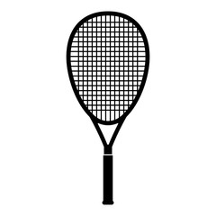 Canvas Print - Tennis racquet, shade picture