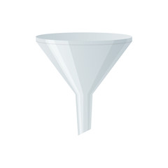 filter vector icon illustration. isolated filter funnel on white background