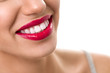 © luckybusiness - wide smile with healthy teeth