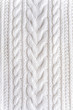 close view of knitted fabric texture
