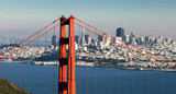San Francisco with the Golden Gate bridge