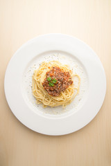 Poster - meat sauce spagetti