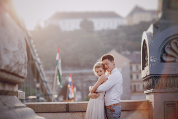 wedding day in Budapest